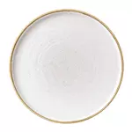 Een Churchill Stonecast Barley White bord met opstaande rand 25.9 cm pak van 6 koop je bij ShopXPress