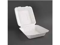 Een Fiesta Compostable composteerbare bagasse voedseldozen 223mm (200 stuks) koop je bij ShopXPress