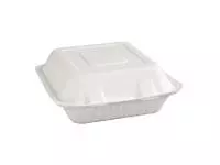 Een Fiesta Compostable composteerbare bagasse voedseldozen 223mm (200 stuks) koop je bij ShopXPress