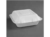 Een Fiesta Compostable composteerbare bagasse voedseldozen 223mm (200 stuks) koop je bij ShopXPress