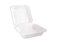 Een Fiesta Compostable composteerbare bagasse voedseldozen 236mm (200 stuks) koop je bij ShopXPress