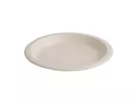 Een Fiesta Compostable composteerbare bagasse borden rond 261mm ongekleurd (50 stuks) koop je bij ShopXPress