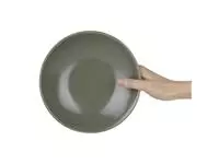 Een Olympia Build A Bowl platte kom groen 19x4,5cm (6 stuks) koop je bij ShopXPress