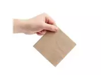 Een Fiesta Recyclable servetten 1/4 vouw gerecycled kraftpapier 240mm (4000 stuks) koop je bij ShopXPress