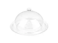 Een Olympia Kristallon polycarbonaat cloche transparant 315(Ø) x 125(H)mm koop je bij ShopXPress