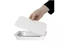 Een Papieren deksel voor diepe en ondiepe aluminium bakjes (200 stuks) koop je bij ShopXPress