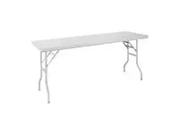 Een Vogue RVS inklapbare werktafel 1830x610x780 koop je bij ShopXPress