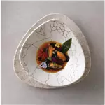 Een Churchill Studio Prints Kintsugi Agate Grey Lotus schalen 228mm (Pak van 12) koop je bij ShopXPress