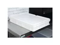 Een Cambro polyethyleen deksel voor pizza deegkrat 60x40x2cm koop je bij ShopXPress