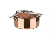 Een APS chafing dish koper 305mm koop je bij ShopXPress