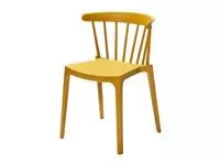 Een Windson polypropyleen stoelen okergeel (4 stuks) koop je bij ShopXPress