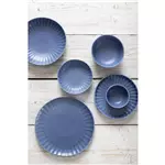 Een Olympia corallite coupe schalen blauw 220mm (set van 6) koop je bij ShopXPress