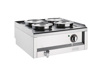 Een Buffalo 600 serie 4 pot bain marie koop je bij ShopXPress