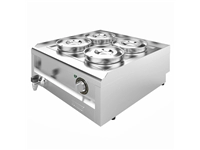 Een Buffalo 600 serie 4 pot bain marie koop je bij ShopXPress