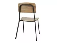 Een Bolero beaufort houten eetkamerstoelen (pak van 2) koop je bij ShopXPress