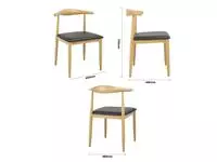 Een Bolero camden gevoerde interieurstoelen (pak van 2) koop je bij ShopXPress