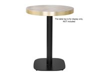 Een Bolero black cast iron table base 720x420mm koop je bij ShopXPress