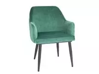 Een Bolero Lia Velvet stoelen donkergroen (2 stuks) koop je bij ShopXPress