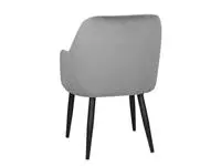 Een Bolero Lia Velvet stoelen grijs (2 stuks) koop je bij ShopXPress