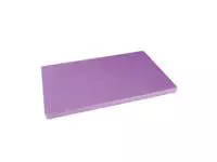 Een Hygiplas LDPE snijplank paars - 300x450x20mm koop je bij ShopXPress