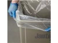 Een Jantex transparante afvalzakken gerecycled 120L 18kg (100 stuks) koop je bij ShopXPress