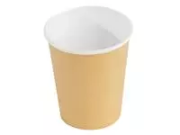 Een Fiesta Recyclable koffiebekers enkelwandig lichtbruin 23cl (1000 stuks) koop je bij ShopXPress