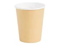 Een Fiesta Recyclable koffiebekers enkelwandig lichtbruin 23cl (1000 stuks) koop je bij ShopXPress