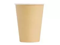 Een Fiesta Recyclable koffiebekers enkelwandig lichtbruin 34cl (1000 stuks) koop je bij ShopXPress