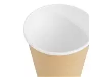 Een Fiesta Recyclable koffiebekers enkelwandig lichtbruin 34cl (1000 stuks) koop je bij ShopXPress