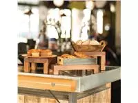 Een T&G Woodware acaciahouten broodschaal met handvatten koop je bij ShopXPress