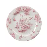 Een Churchill Toile Cranberry bord 20.3 cm pak van 6 koop je bij ShopXPress