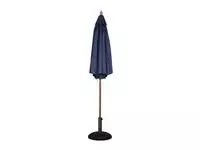 Een Bolero ronde donkerblauwe parasol 2,5 meter koop je bij ShopXPress