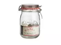 Een Kilner weckpot met beugelsluiting 1L koop je bij ShopXPress