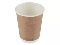 Een Vegware 89-serie dubbelwandige bekers composteerbaar 340ml (500 stuks) koop je bij ShopXPress