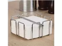 Een Olympia cocktail servettenhouder 14x14x6,5cm koop je bij ShopXPress