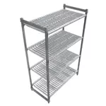 Een Cambro stelling 183cm hoog 4 schappen - 46cm diep - 153cm breed koop je bij ShopXPress