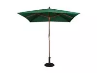 Een Bolero vierkante groene parasol 2,5 meter koop je bij ShopXPress