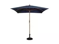 Een Bolero vierkante donkerblauwe parasol 2,5 meter koop je bij ShopXPress