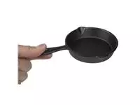 Een Olympia mini gietijzeren ronde pan 11,5cm koop je bij ShopXPress