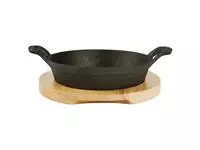 Een Olympia gietijzeren skillet pan 180(Ø)mm koop je bij ShopXPress