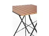 Een Bolero vierkante imitatiehouten tafel 60cm koop je bij ShopXPress