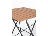 Een Bolero vierkante imitatiehouten tafel 60cm koop je bij ShopXPress