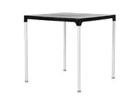 Een Bolero vierkante horeca tafel met aluminium poten zwart 75cm koop je bij ShopXPress