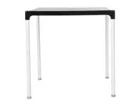 Een Bolero vierkante horeca tafel met aluminium poten zwart 75cm koop je bij ShopXPress