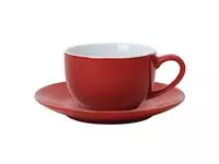 Een Olympia Café schotels rood (12 stuks) koop je bij ShopXPress