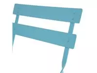 Een Bolero stalen opklapbare stoelen turquoise (2 stuks) koop je bij ShopXPress