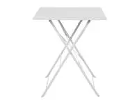 Een Bolero vierkante opklapbare stalen tafel grijs 60cm koop je bij ShopXPress