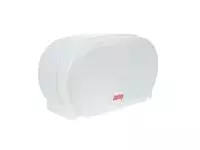 Een Jantex Micro dubbele toiletrol dispenser koop je bij ShopXPress