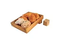 Een T&G Woodware acaciahouten menuhouder/displaykratverhoger koop je bij ShopXPress