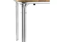 Een Bolero vierkante essen en aluminium tafel 70cm koop je bij ShopXPress